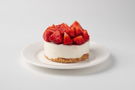 Чизкейк с клубникой 