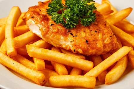 Курица с картошкой