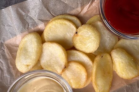 Натуральные картофельные чипсы