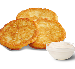 Драники со сметаной