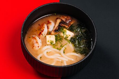 Мисосури с тигровой креветкой