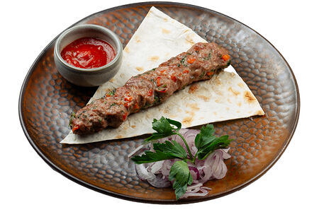 Люля кебаб из говядины с перцем