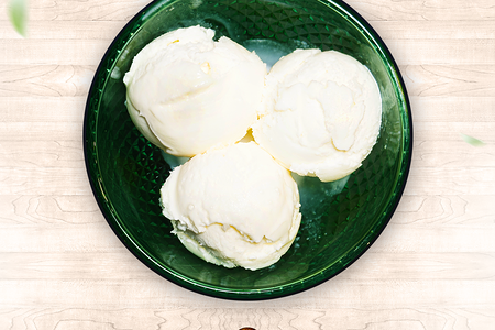 Мороженое ванильное