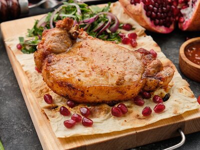 Шашлык из свиной корейки