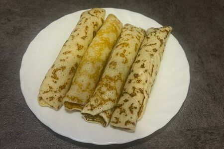 Блинчики с мясом 