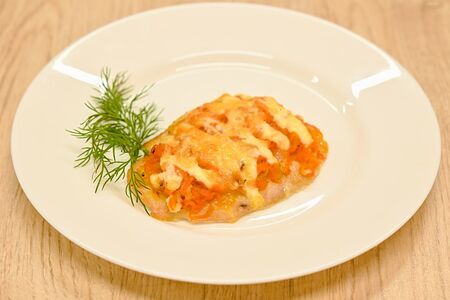 Курочка с овощами