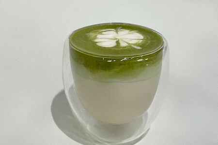 Матча Фисташка-малина 