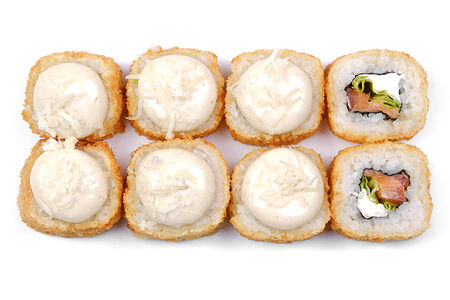 Цезарь ролл с лососем