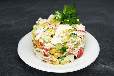 Салат Из крабовых палочек