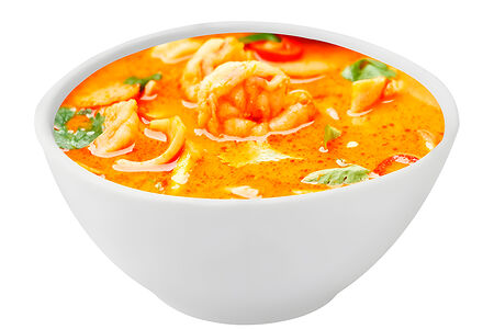 Том ям с креветками