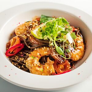 Соба с креветками