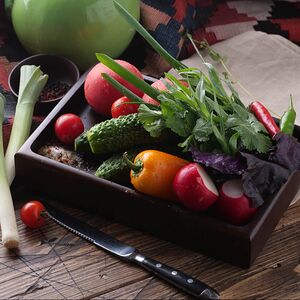 Свежие овощи по сезону 