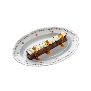 Брауни с фруктами