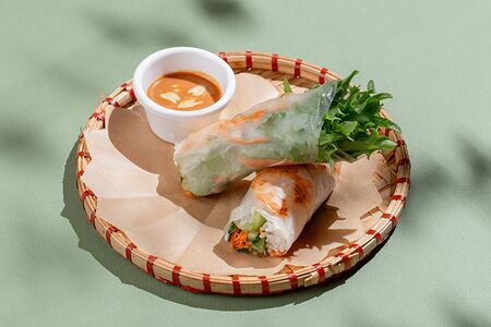 Спринг-ролл с креветками