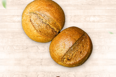 Ржаная булочка с солодом