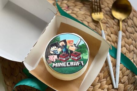 Бенто-торт Minecraft