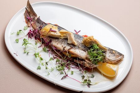 Томленый сибас