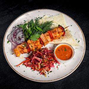 Шашлычок из куриного филе