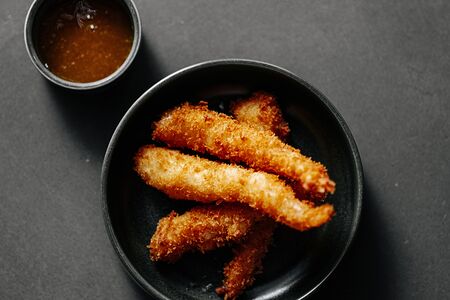 Креветки темпура