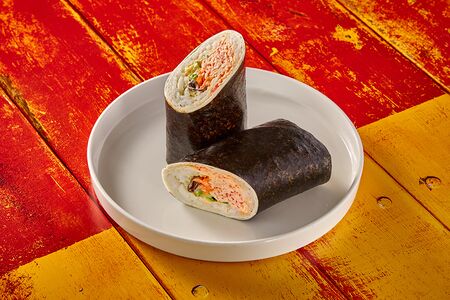 Японская шаурма со снежным крабом