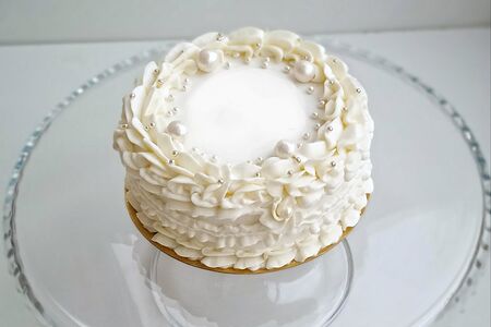 Бенто-торт Ламбет с рюшами 