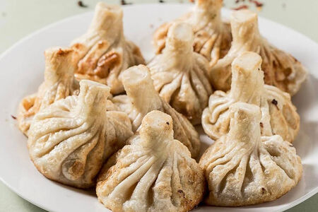 Жареные хинкали 4 сыра 