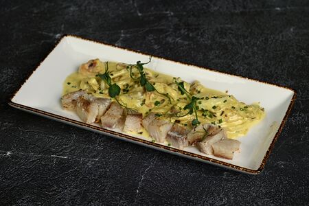 Фрикасе из морепродуктов