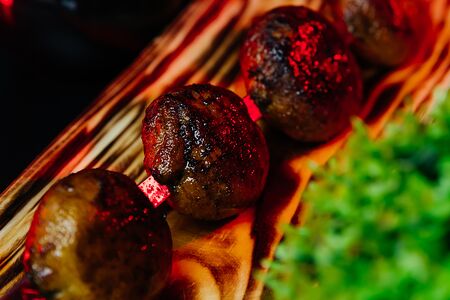 Шампиньоны на углях