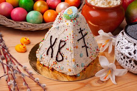 Пасха Творог, мак