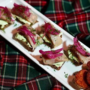 Пинчесы с сельдью