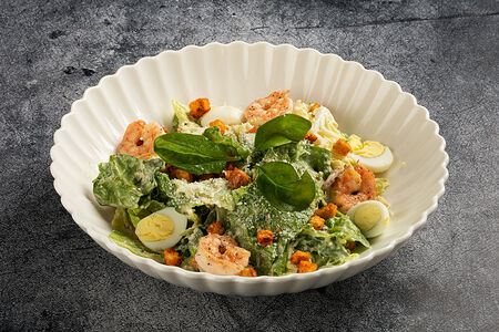 Цезарь с креветками