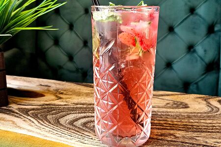 Клубничный Мохито-лайм 