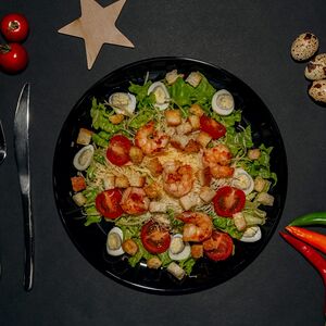 Цезарь с креветками