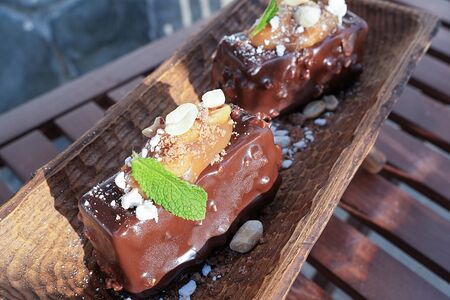 Десерт Сникерс