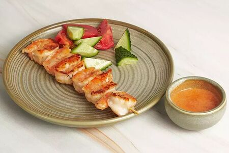 Шашлычок из креветок