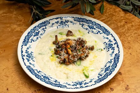 Ризотто с лисичками