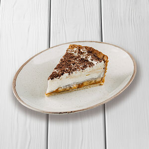 Баноффи пай с шоколадной крошкой