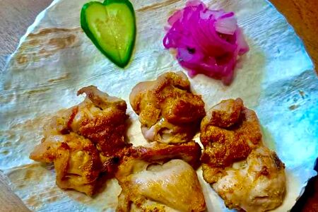 Шашлык из куриного бедра