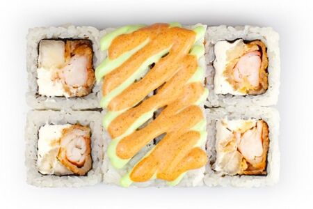 Креветка с грушей