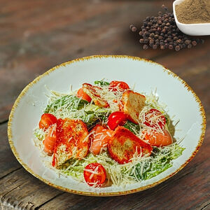 Цезарь с лососем*