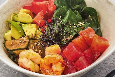 Поке с креветкой