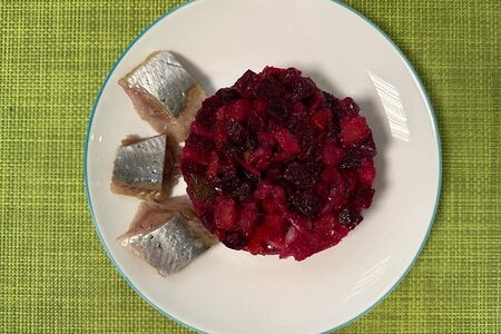 Винегрет с сельдью