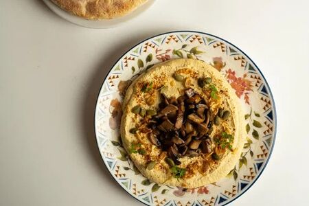 Хумус с грибами