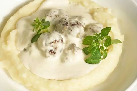 Тефтельки в сливочном соусе