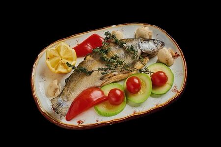 Запеченная форель