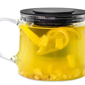 Чай имбирный с лимоном и медом