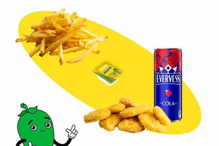 Кидс с закусками