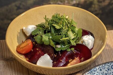 Салат со свеклой