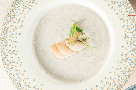 Крем-суп из шампиньонов 