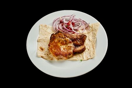 Шашлык из свиной корейки